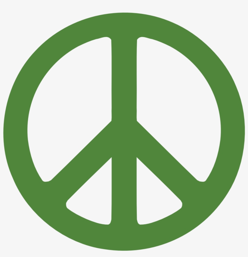 Nigeria Peace Symbol Flag 3 Suparedonkulous Flagartist - Peace Sign Clipart, transparent png