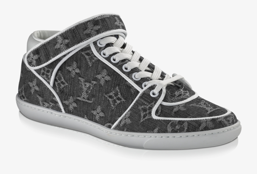 Louis Vuitton Acapulco Sneaker In Monogram Denim 844052 - Shoe, transparent png