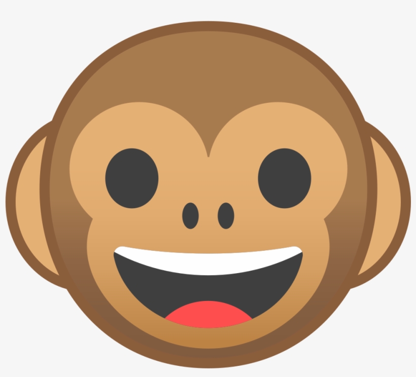 Download Svg Download Png - Monkey Face Emoji Png, transparent png
