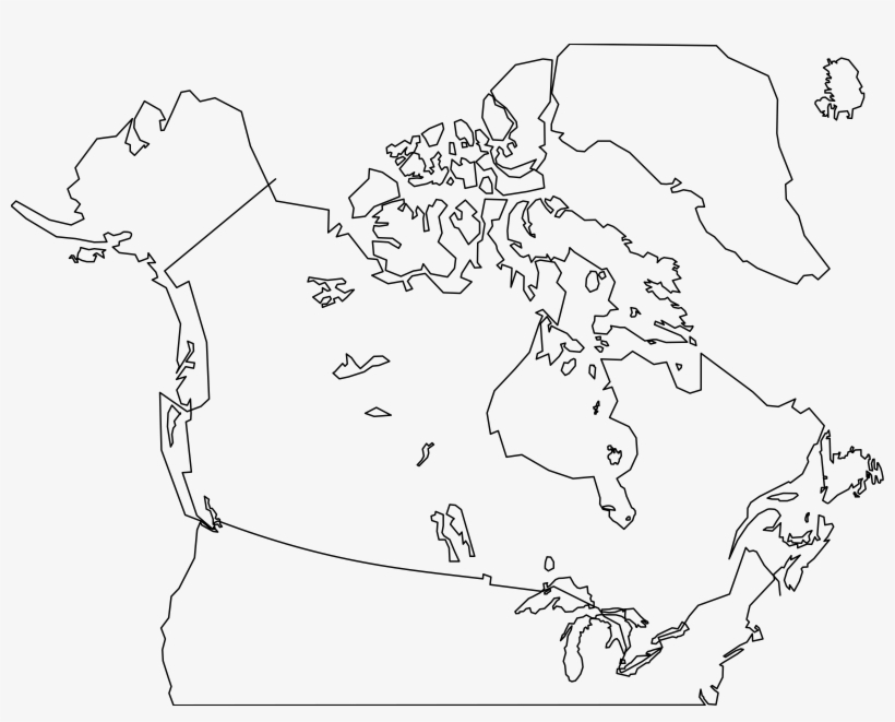 This Free Icons Png Design Of Canada Map, transparent png
