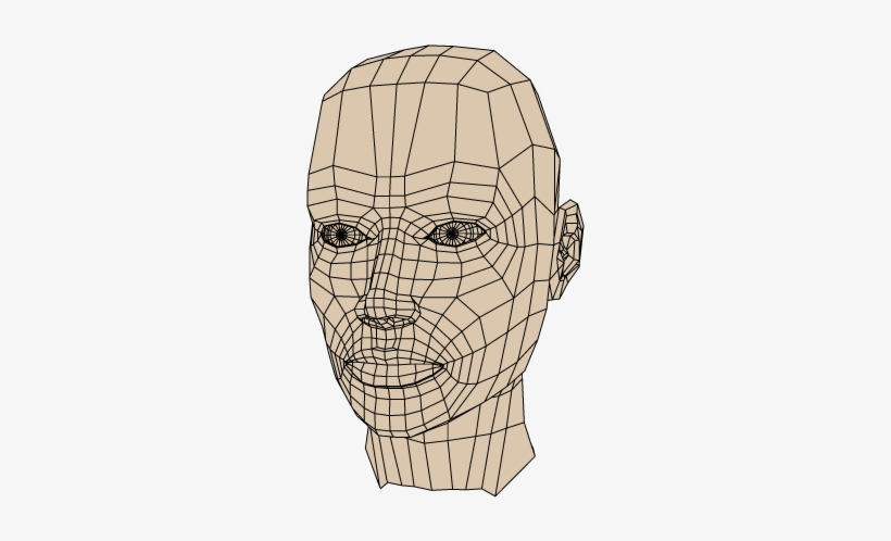 Human Head Wire - Illustration, transparent png