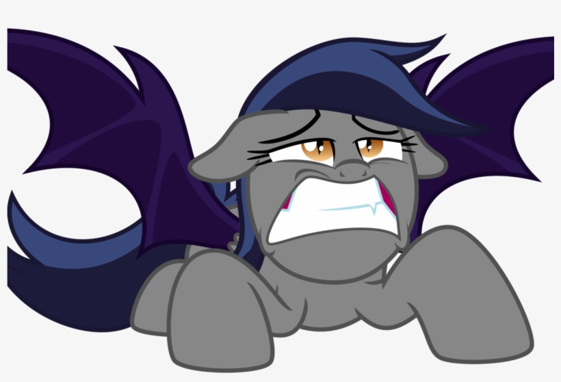 Inudewaruika, Bat Pony, Bat Pony Oc, Grimace, Oc, Oc - Mlp Eg Echo The Bat Pony, transparent png