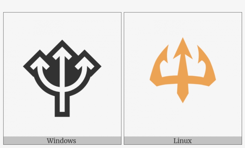 Trident Emblem On Various Operating Systems - Emblem, transparent png