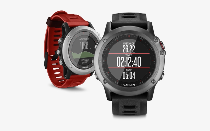 I Recently Bought One Of These Amazing/ridiculous Watches - Garmin Fenix 3 Hrm Run, transparent png