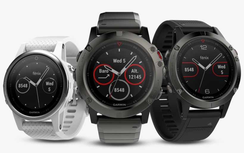 Garmin Watch Fenix 5, transparent png