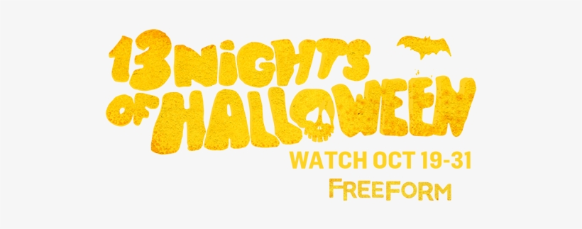 Logo-lg - 13 Nights Of Halloween Freeform, transparent png