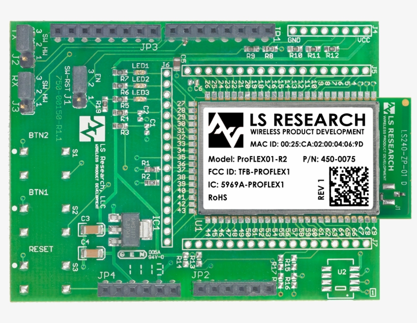 Arduino-lg - 450-0075 - Ls Research - Zigbee / 802.15.4 Modules, transparent png