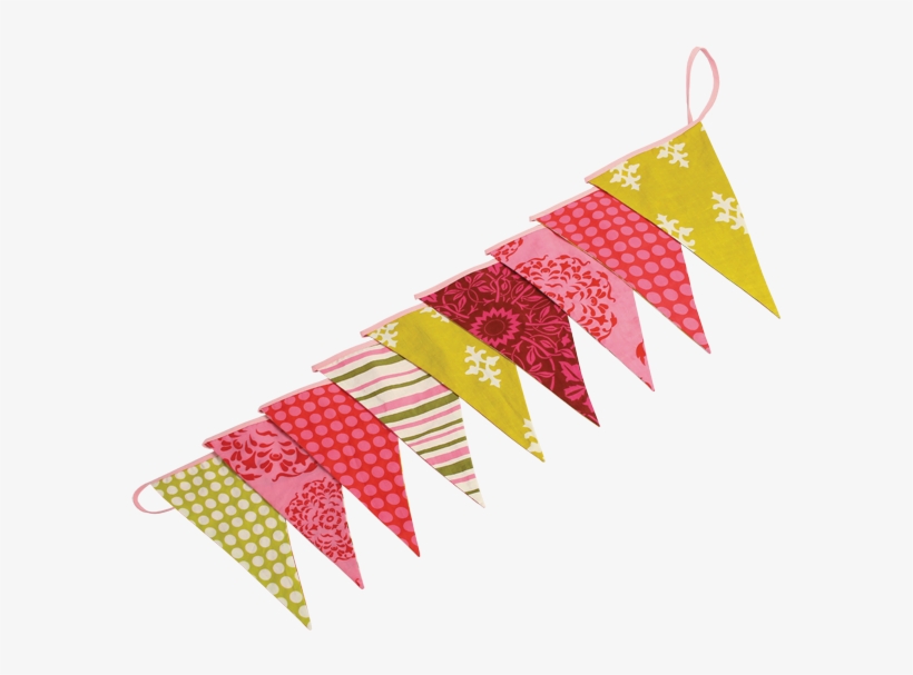Retro Bunting Flag Banner - Flag, transparent png