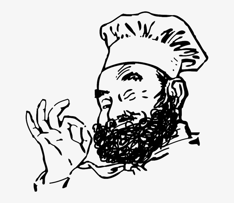 Clipart Resolution 640*633 - Beard Chef, transparent png