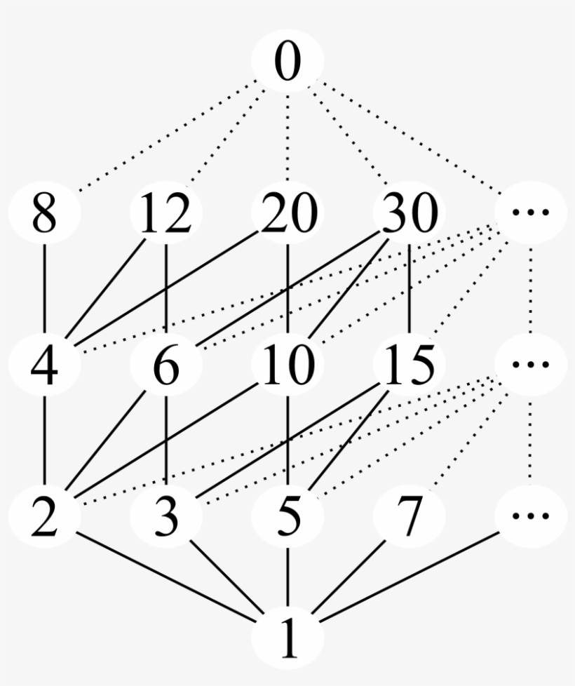 Infinite Lattice Of Divisors - Divisor, transparent png