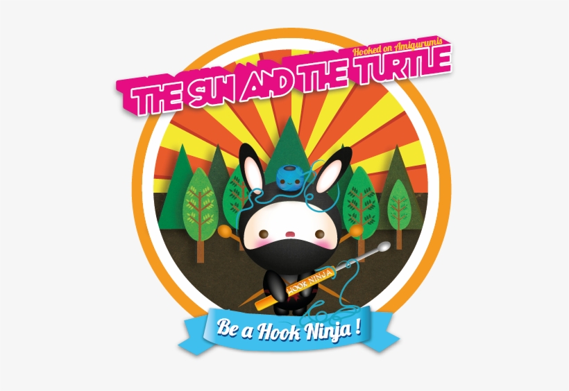 Be A Hook Ninja - Amigurumi, transparent png