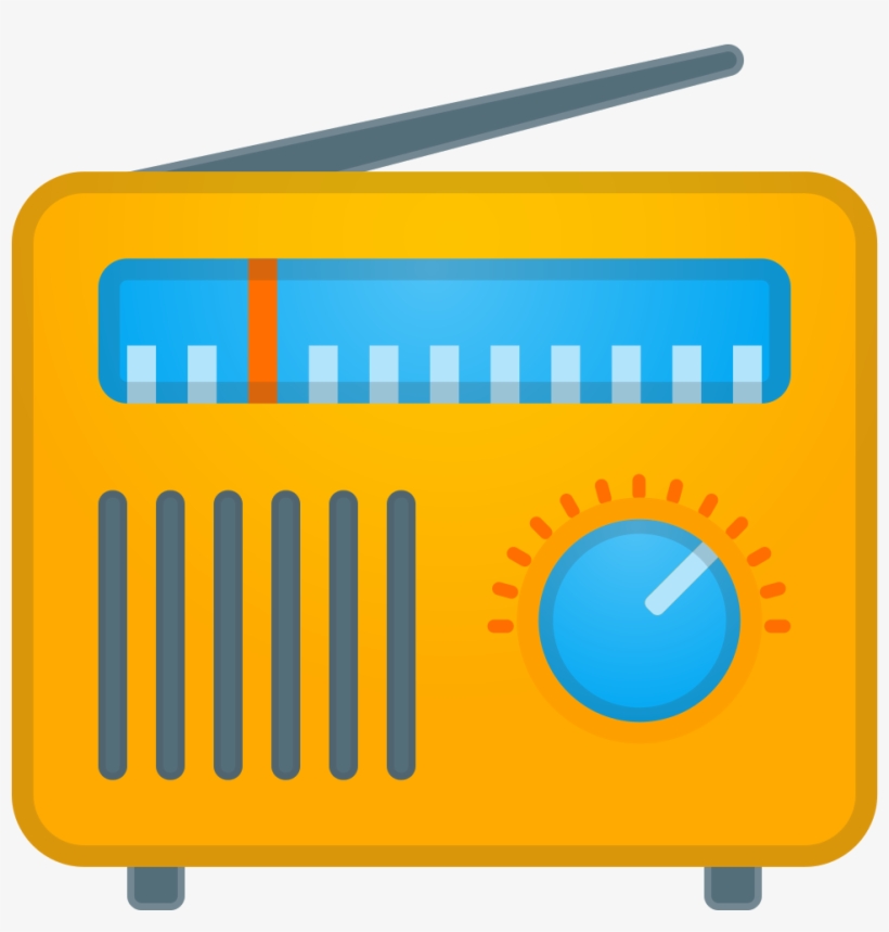 Download Svg Download Png - Emoji Radio, transparent png