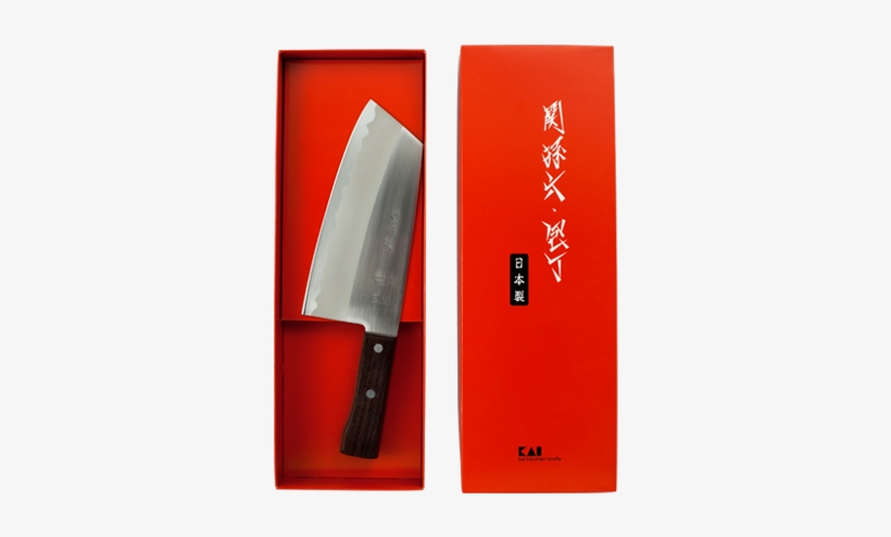 Sharp Point Chinese Cleaver 7″ - Kai Asia, transparent png