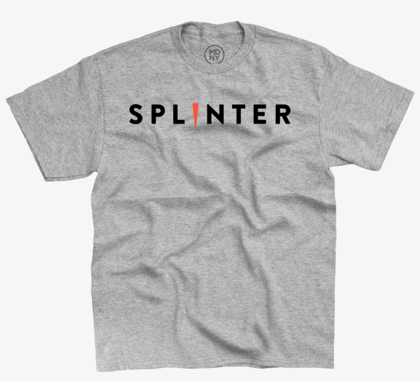 Splinter Logo On Heather Grey T-shirt $22 - Fuck Your Guns T Shirt, transparent png