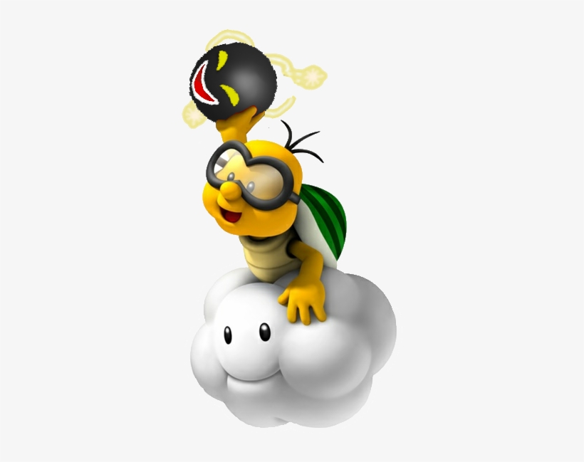 Amp Lakitu - Mario Lakitu, transparent png