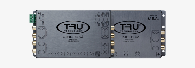 Lacv2btns - Line-8 V2 - Tru Technology 8-channel Line Driver, transparent png
