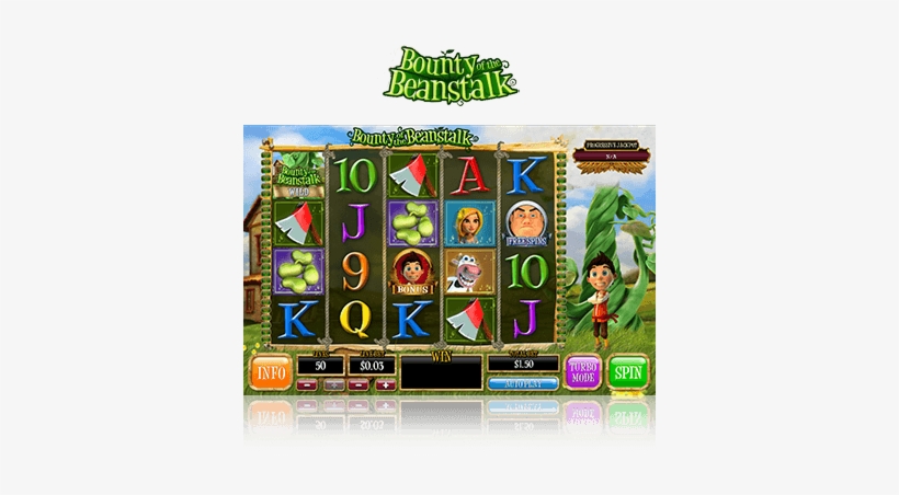 Bounty Of The Beanstalk Game - Slot Machine, transparent png