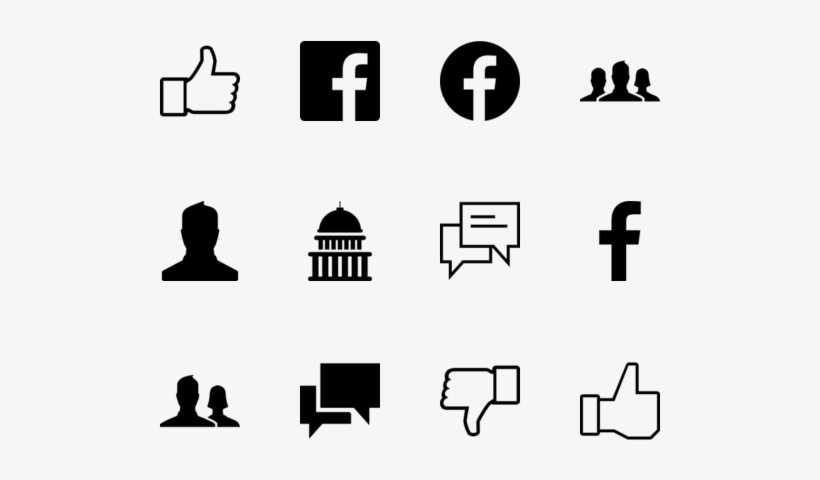 Facebook, transparent png