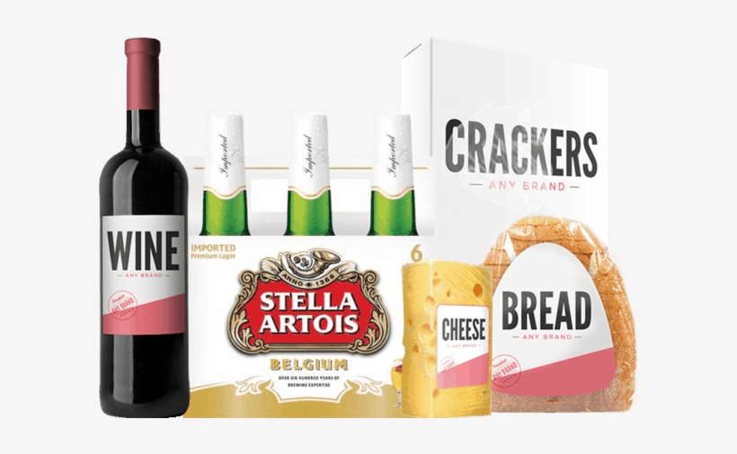 00 For Stella Artois® And Any Brand Gourmet Cheese, - Stella Artois, transparent png