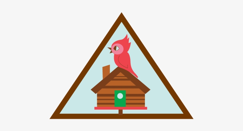 Camper Clipart Adventurer - Cabin Camper Badge, transparent png