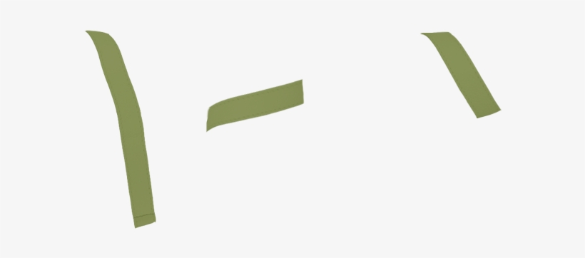 Blade Putter Stripe 1 Lime - Crocs, transparent png