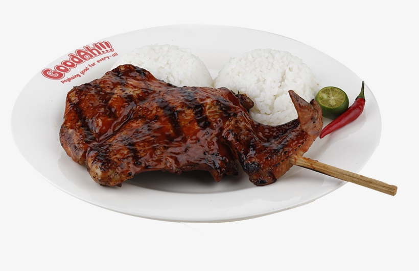 Bbq Chicken - Chicken Bbq Sizzling With Rice, transparent png