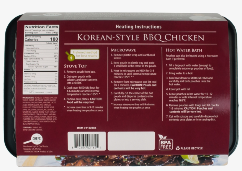 Korean-style Bbq Chicken - Barbecue Chicken, transparent png