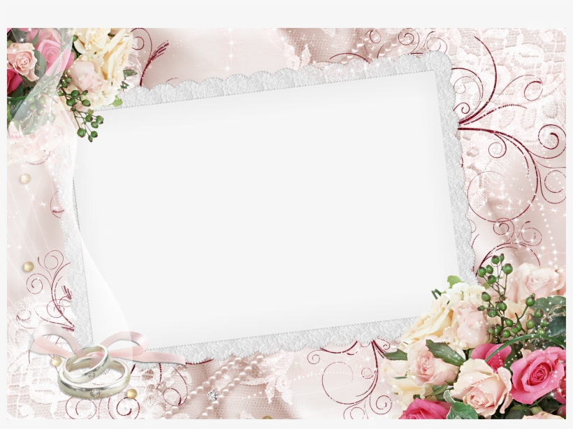 6 Molduras Png Para Fotos De Casamento Alta Resolução,para - Frames, transparent png