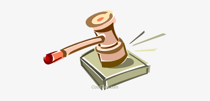 Jueces Martillo Libres De Derechos Ilustraciones De - Richterhammer Clipart, transparent png