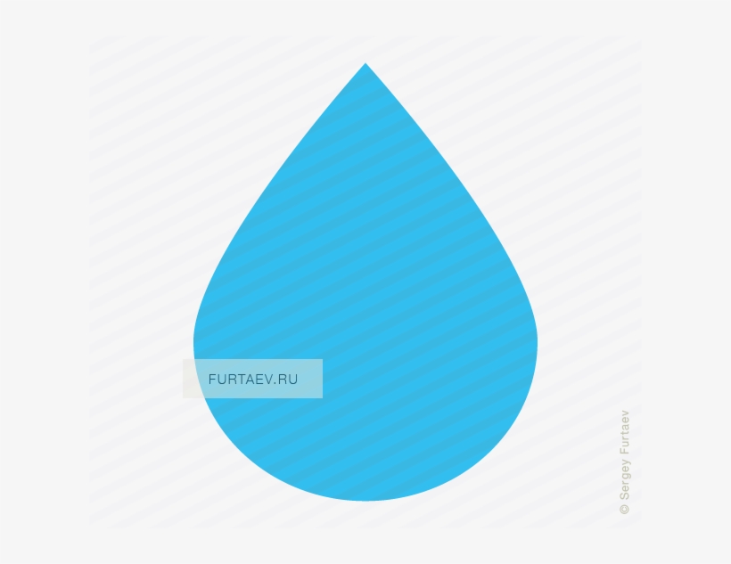 Vector Icon Of Water Drop Water Drop Clipart Transparent 6x553 Png Download Pngkit