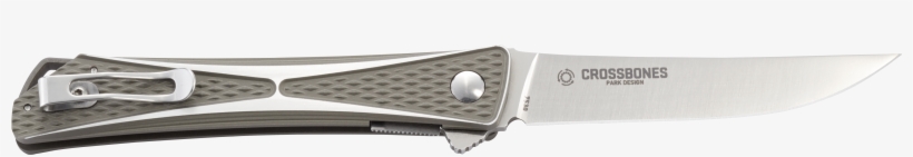 Crossbones Knife, transparent png