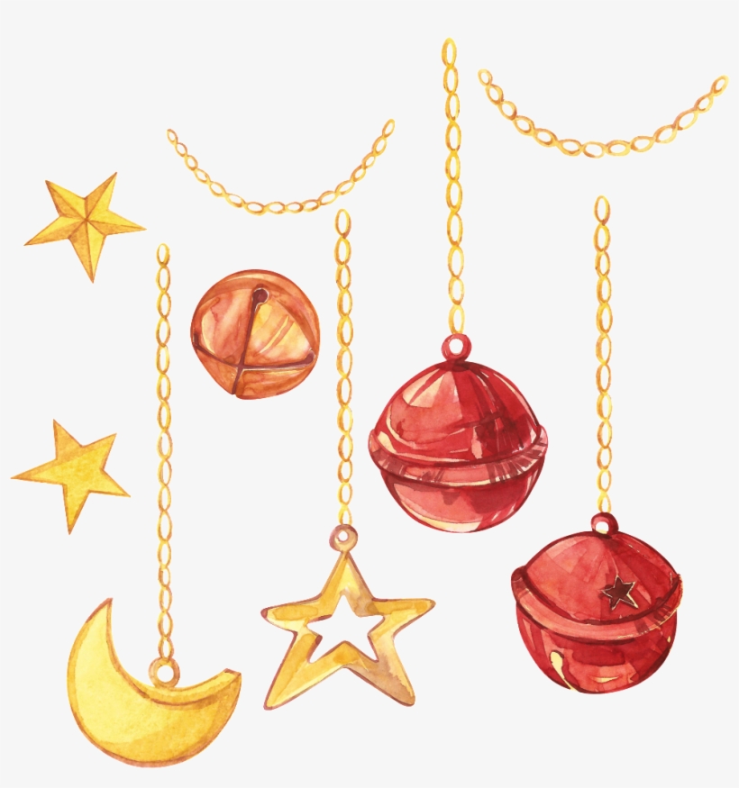 Hand Painted Christmas Decoration Small Object Png - Christmas Day, transparent png