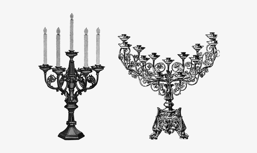 Our Catholic Company Provides Antique Church Supplies - Candle With Stand Png, transparent png