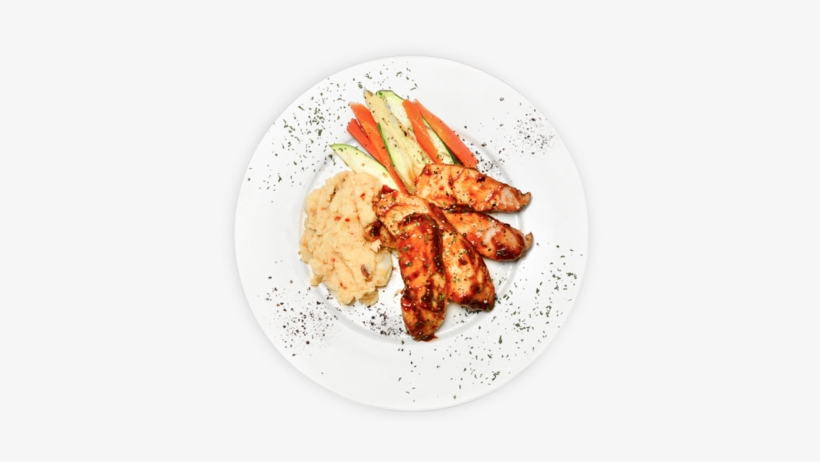 Bbq Chicken & Red Mashed Potatoes - Yakitori, transparent png