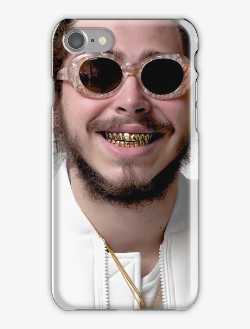 Post Malone Gold Grill Iphone 7 Snap Case - Post Malone New Grill, transparent png