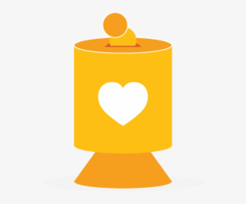 Donation Box Cliparts - Charitable Organization, transparent png