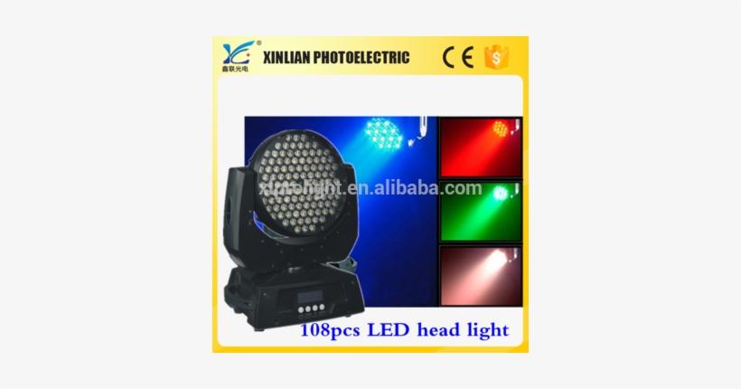 2015 Hot Sale 108pcs 3w Led Beam Moving Head Light - Led Display, transparent png