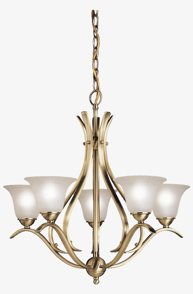 Loading Zoom - Kichler Lighting 2020ab 5 Light Chandelier, Antique, transparent png