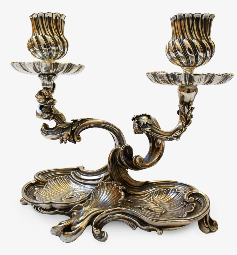 Pair Of Odiot Silver Candelabra - Thomas Goode & Co. Ltd., transparent png