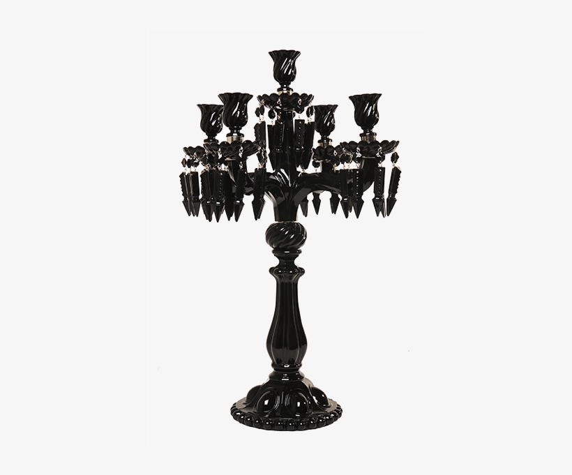 Candelabra Black Glass 5 Candles Black Glass Candelabras 700x700