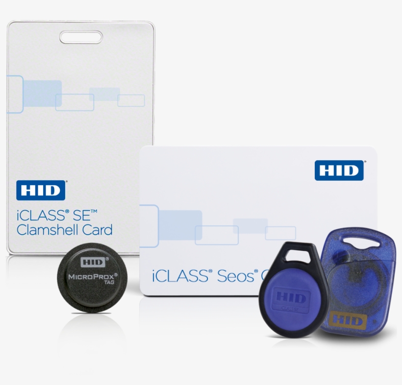 Hid 2080 Iclass Clamshell Card - Programmed, transparent png