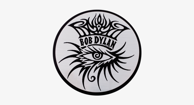 Chrome Eye Logo Sticker - Bob Dylan Eye Tattoo, transparent png