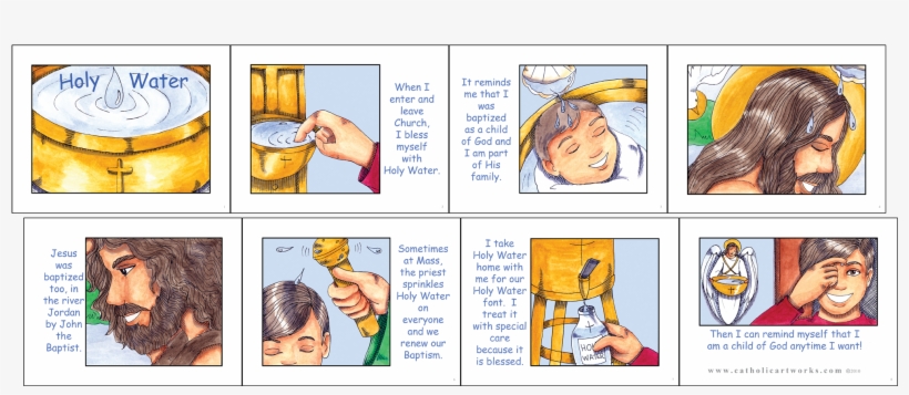 Holy Water Wall Story Product Llws004 - Cartoon, transparent png