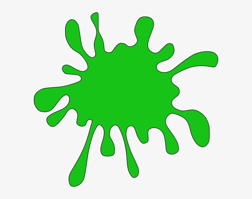 Green Spot Clipart Png For Web - Red Paint Splatter Clip Art, transparent png