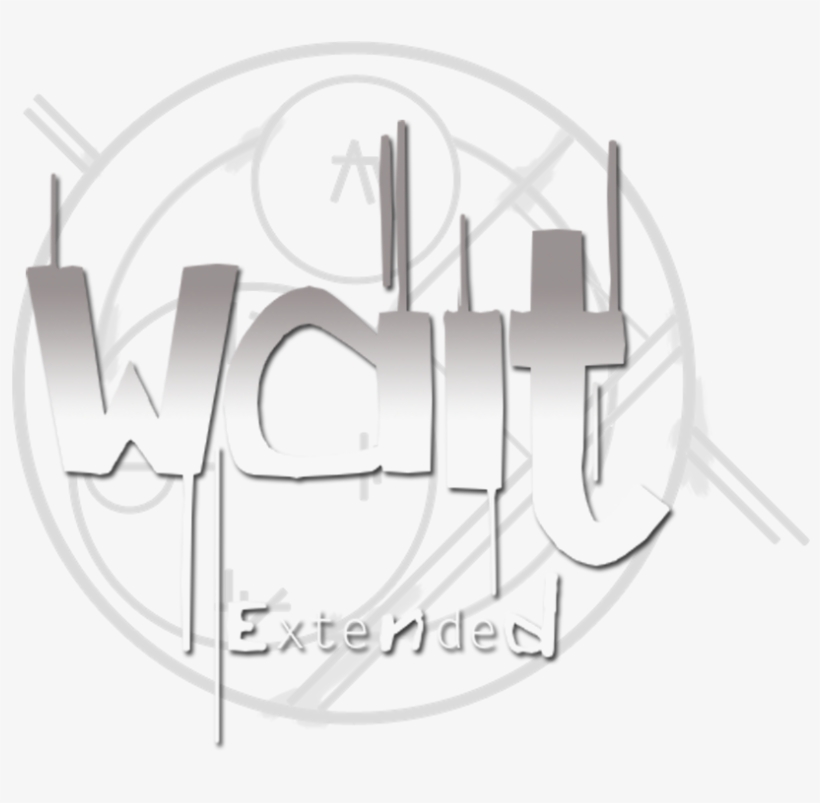 „wait“ Is A Mystery Horror Game, Inspired By The Works - Calligraphy, transparent png