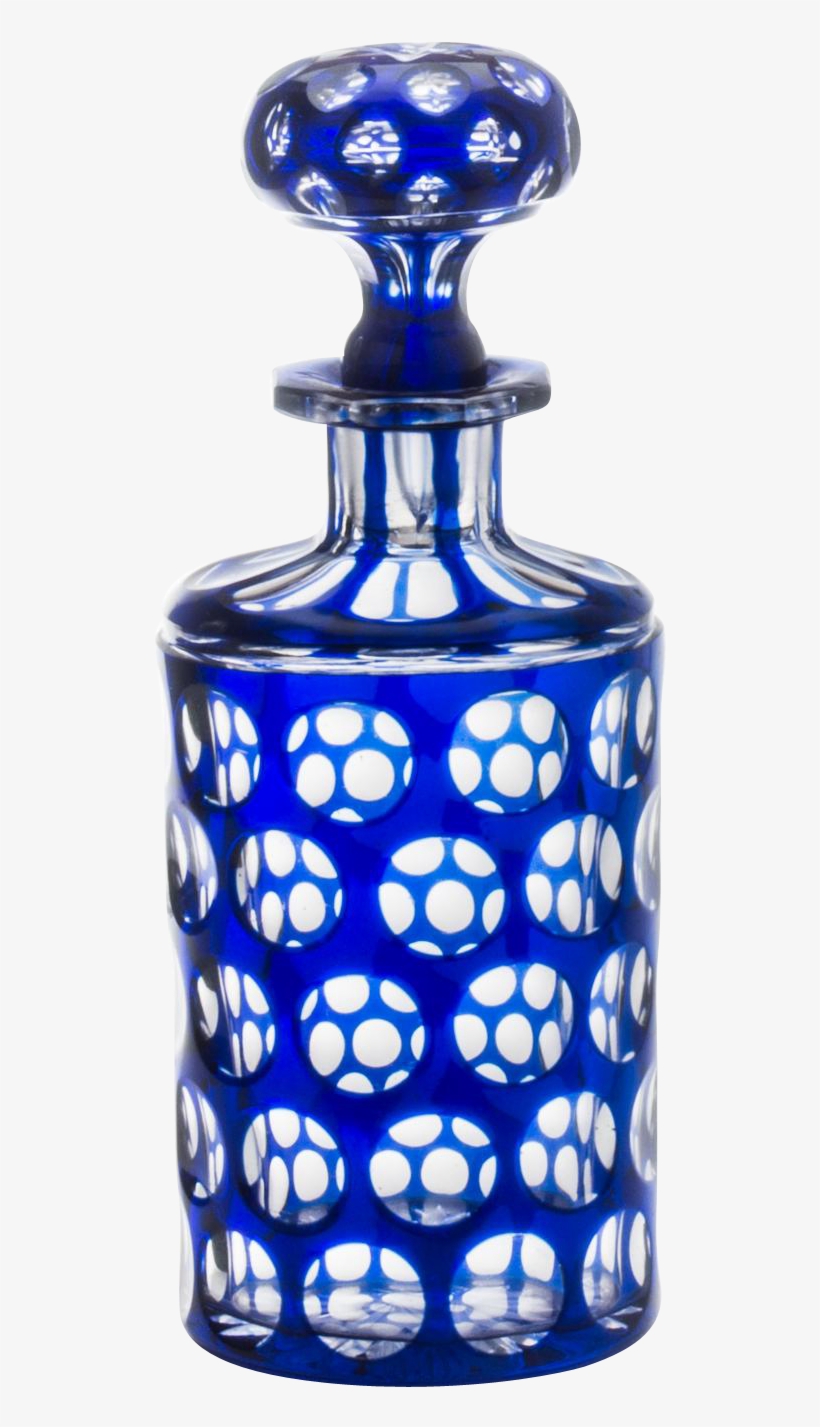 Boston And Sandwich Glass Cut Overlay Cobalt Blue Punty - Drill Bit, transparent png