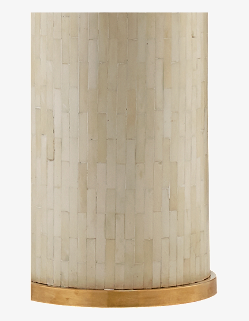 Nessie Table Lamp In Bone Tile - Plywood, transparent png