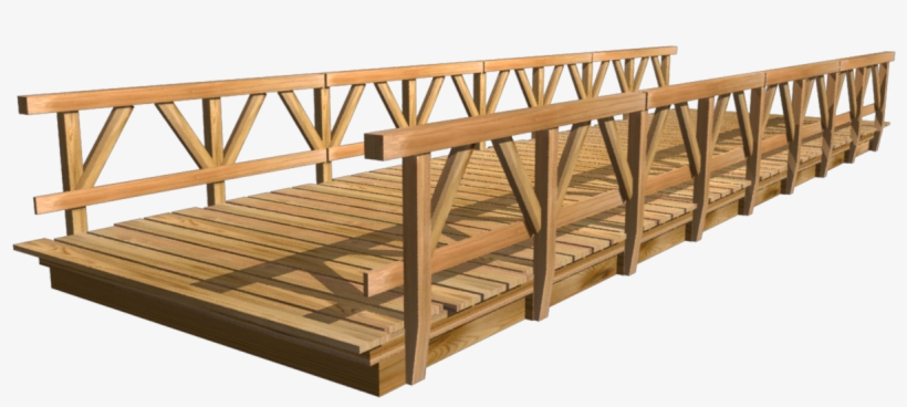 Wooden Bridge Download Transparent Png Image - Puentes De Madera Png, transparent png