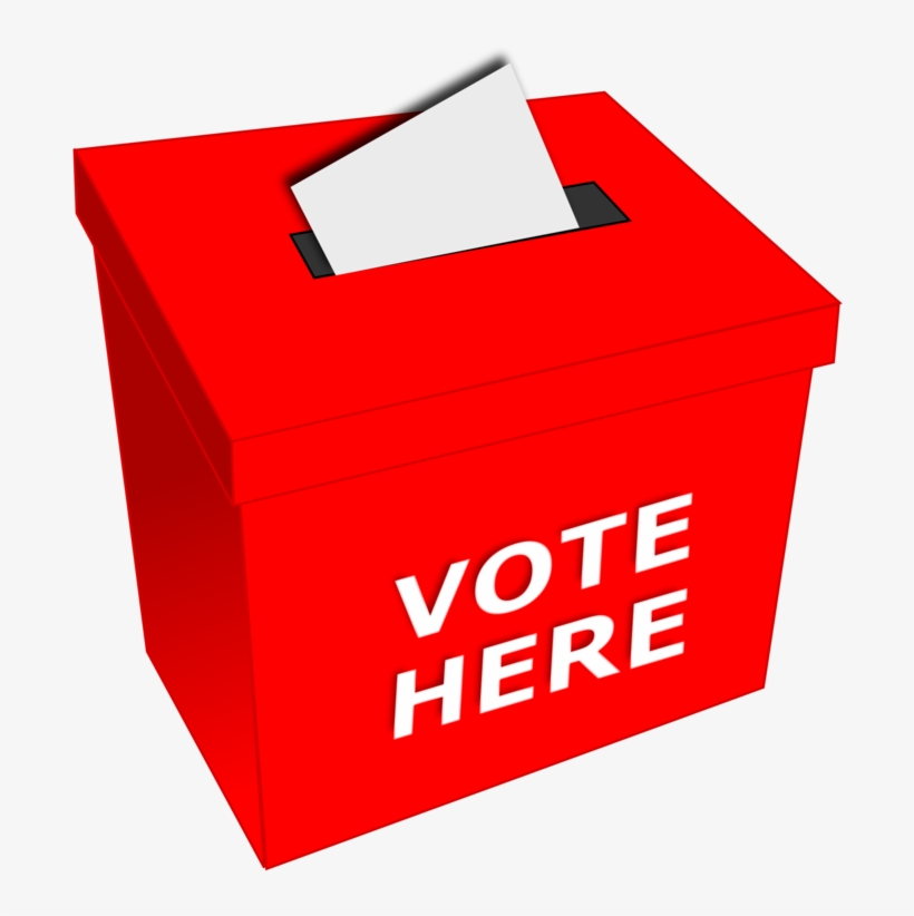 Brand Logo Ballot Box Elect Election - Vote Here Clip Art, transparent png