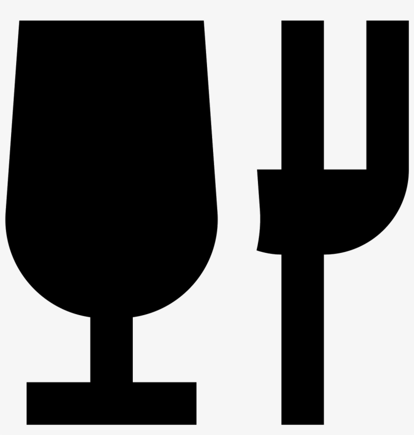 This Icon Contains A Glass And A Fork, transparent png